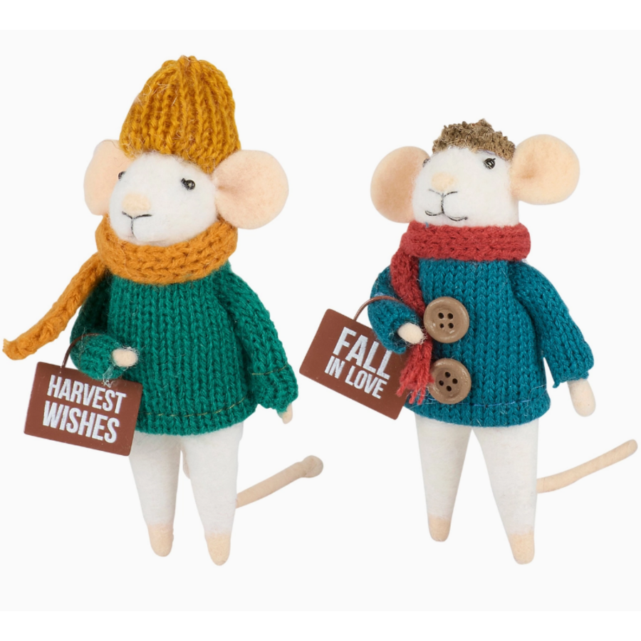 Autumn Felt Mouse