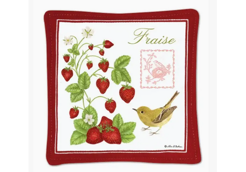  Alice's Cottage Spiced Mug Mat Strawberry 