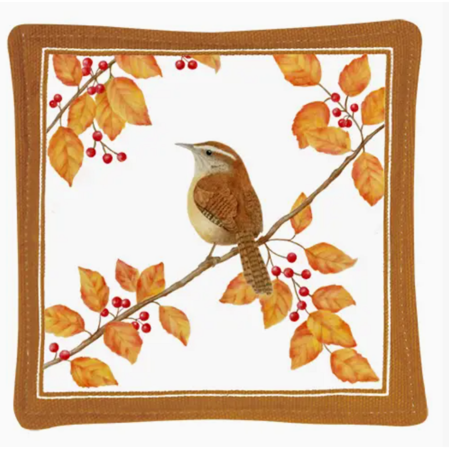 Spiced Mug Mat Fall Leaves