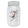 Chickadee LED Mason Jar