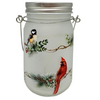 Birds on Bough LED Mason Jar