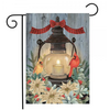 Warm Winter Candle Garden Flag