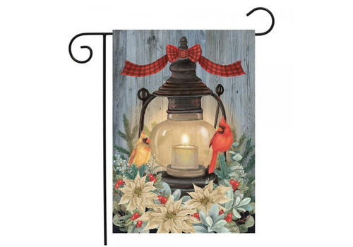  Warm Winter Candle Garden Flag 