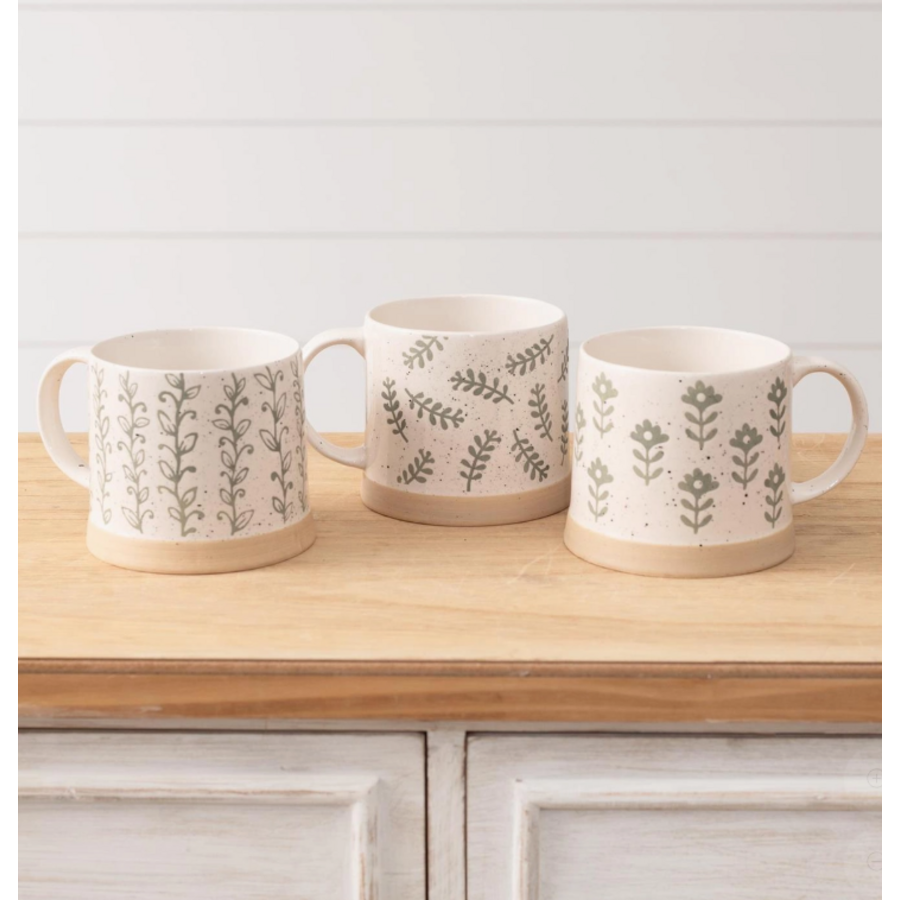 Botanical Stoneware Mug