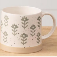 Botanical Stoneware Mug