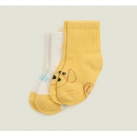 Golden Dog Warmies Sock Set: 6 months