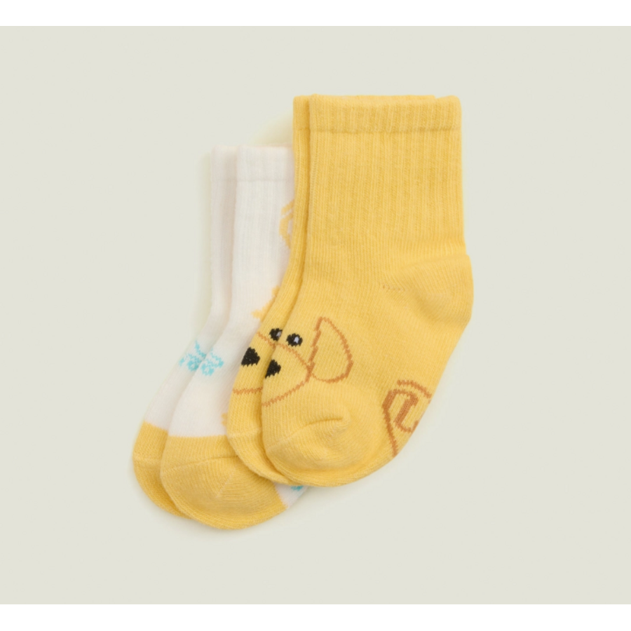 Golden Dog Warmies Sock Set: 6 months