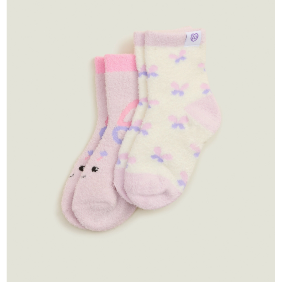 Butterfly Crew Sock Set Small