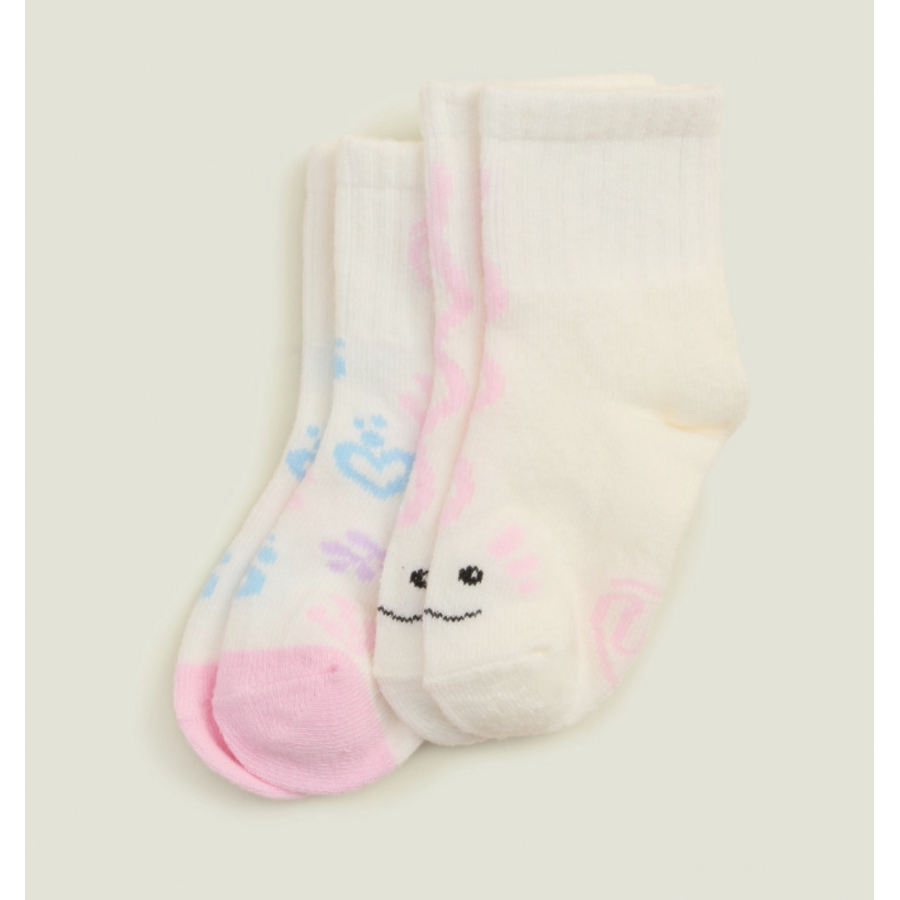 Axolotl Warmies Sock Set: 6 months