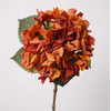 Angel Isabella 24" Ultra-Realistic Hydrangea Sunset Orange