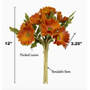 Angel Isabella Colorful Real Touch Daisy Sunset 7 Stems