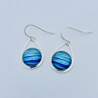 Calm Waters Teardrop Earrings