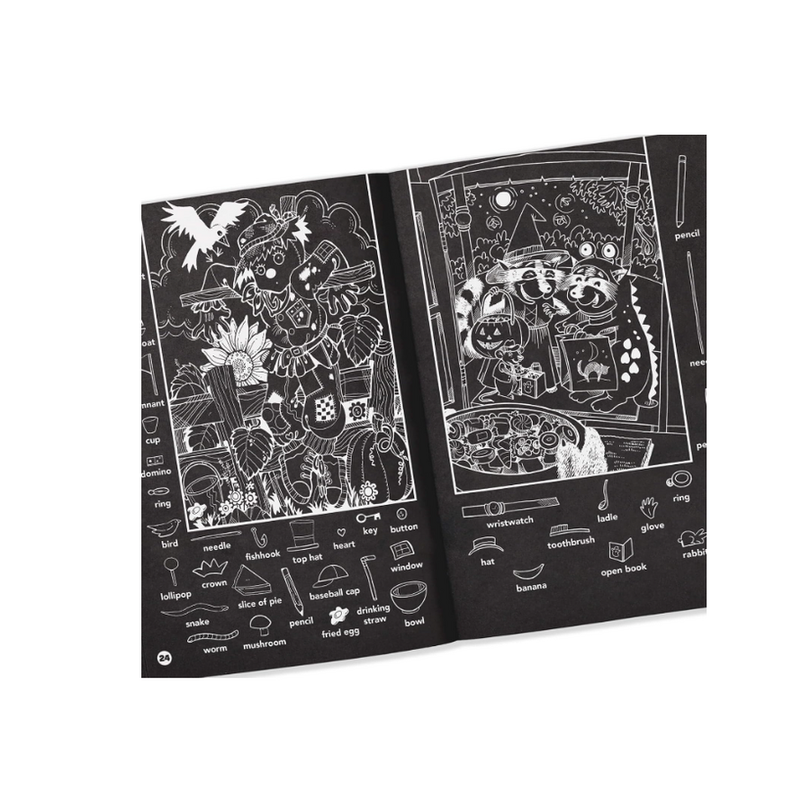Halloween Hidden Pictures Puzzles To Highlight