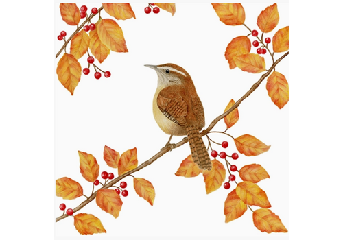  Alice's Cottage Flour Sack Towel Fall Leaves 