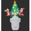 Roman Inc Mr & Mrs Claus Seesaw Night-Light