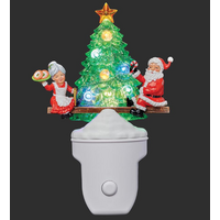 Mr & Mrs Claus Seesaw Night-Light