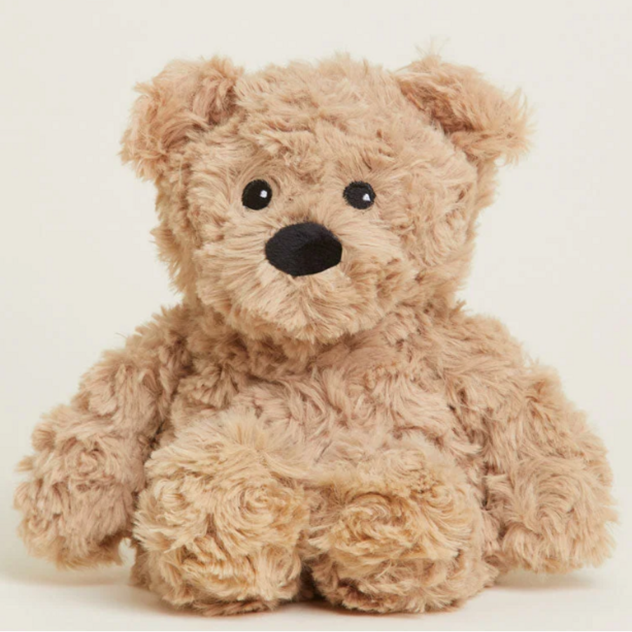 Brown Curly Bear Warmie Junior