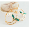 Piccadilly Pendants Gold Mermaid Earrings