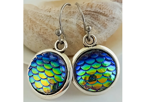  Piccadilly Pendants Handmade Mermaid Earrings 