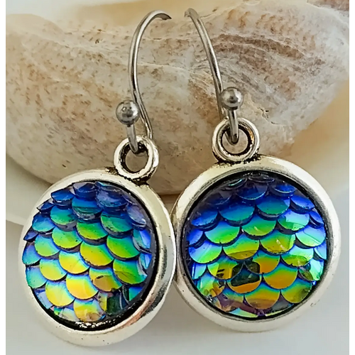  Piccadilly Pendants Handmade Mermaid Earrings 