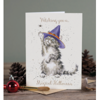 The Witch's Cat Card