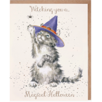 The Witch's Cat Card