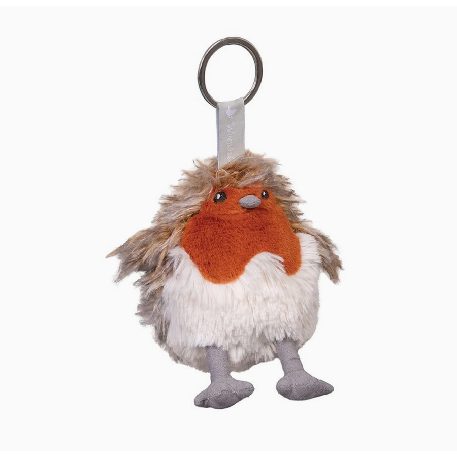 Robin Plush Keyring
