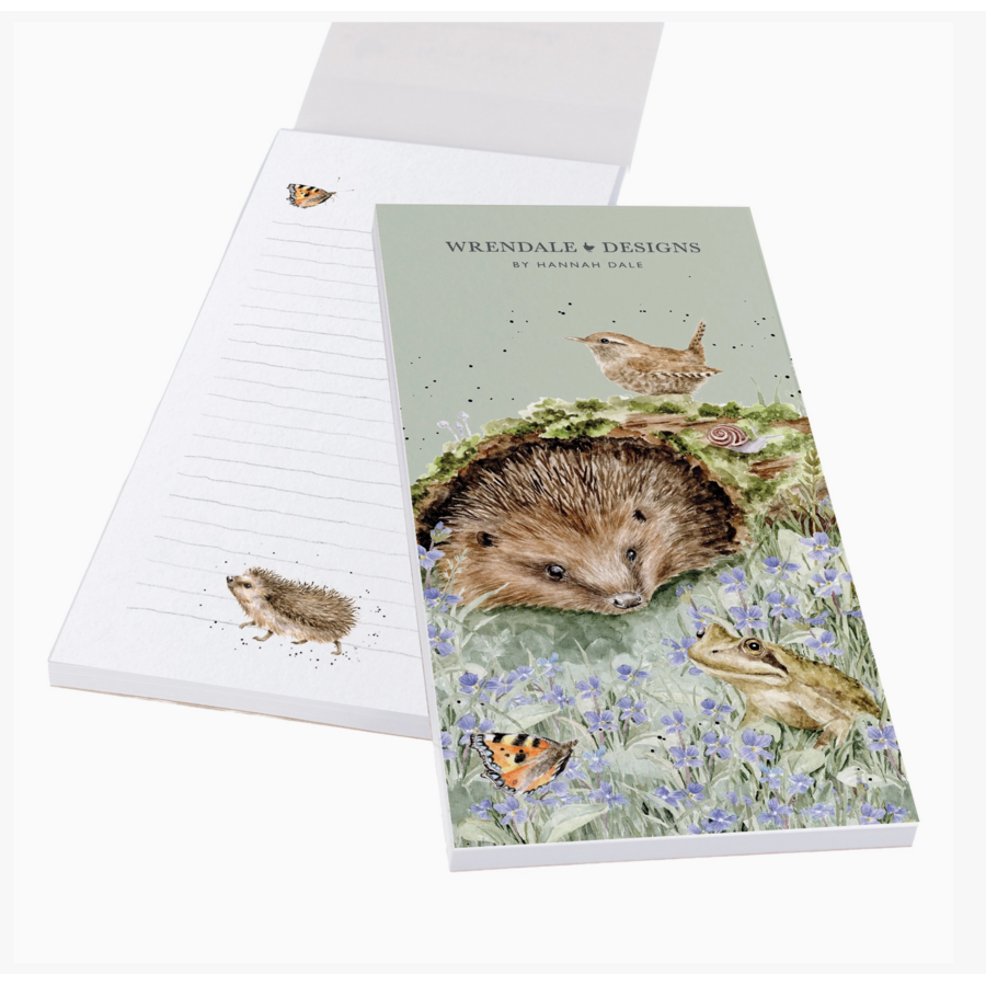 Hedgehog Shopping Pad The Wild Patch