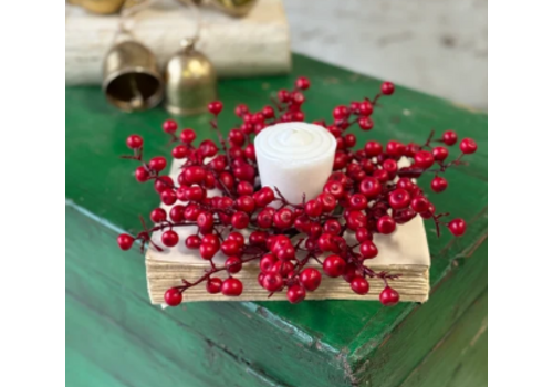  Ruby Rushberry Candle Ring 