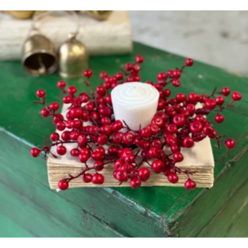  Ruby Rushberry Candle Ring 