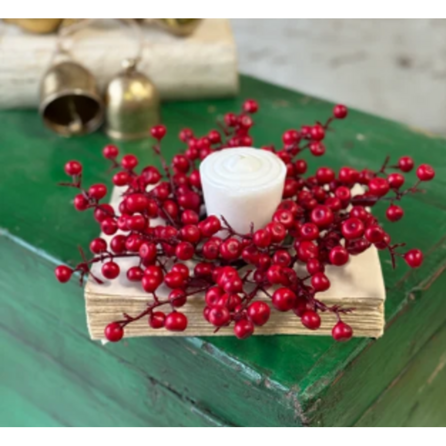 Ruby Rushberry Candle Ring