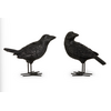 7.5" Crow Candle Holder