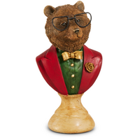 8" Sophisticated Animal Bust