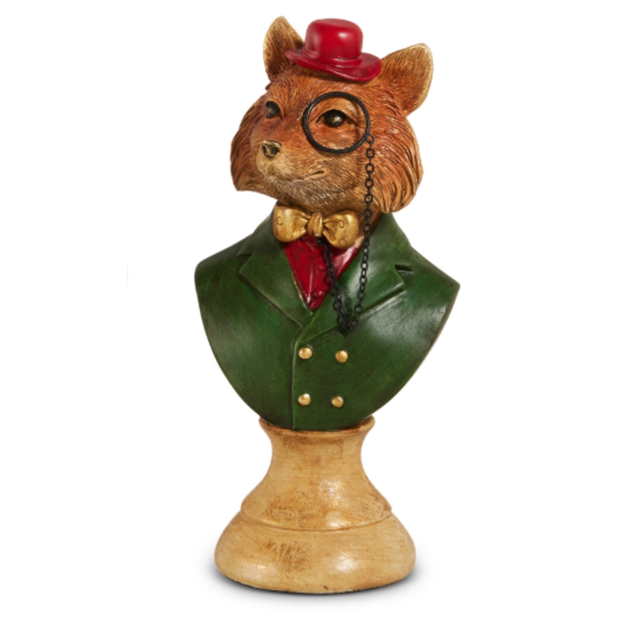8" Sophisticated Animal Bust
