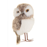 4.5" Brown Owl Ornament