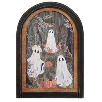16.5" Haunted Forest Wall Art