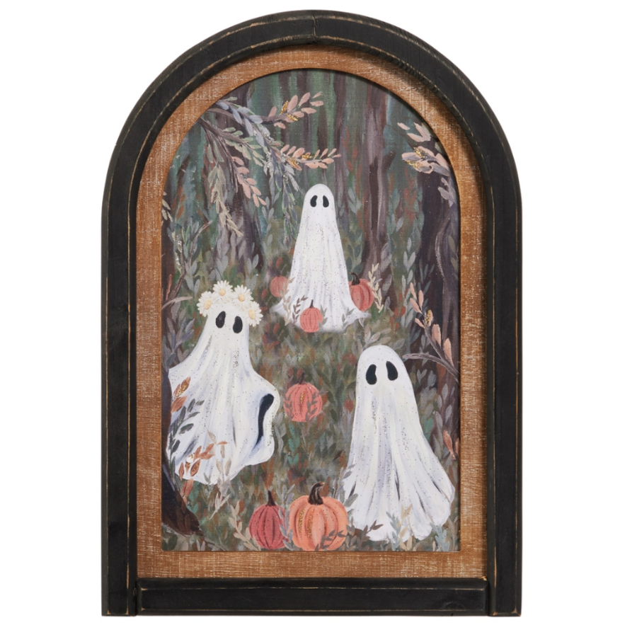 16.5" Haunted Forest Wall Art