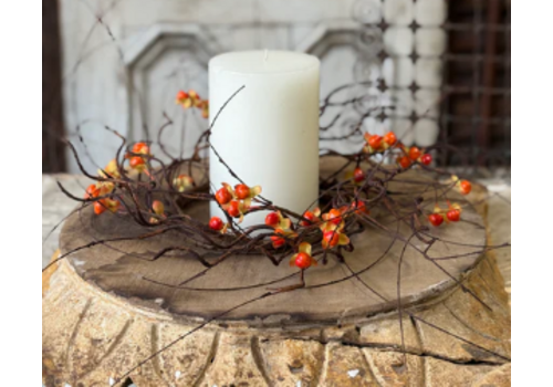  Wild Vine Bittersweet Candle Ring 