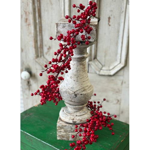  Ruby Rushberry Garland 6' 