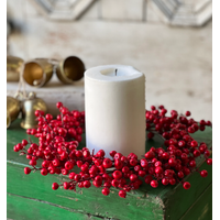 Ruby Rushberry Candle Ring