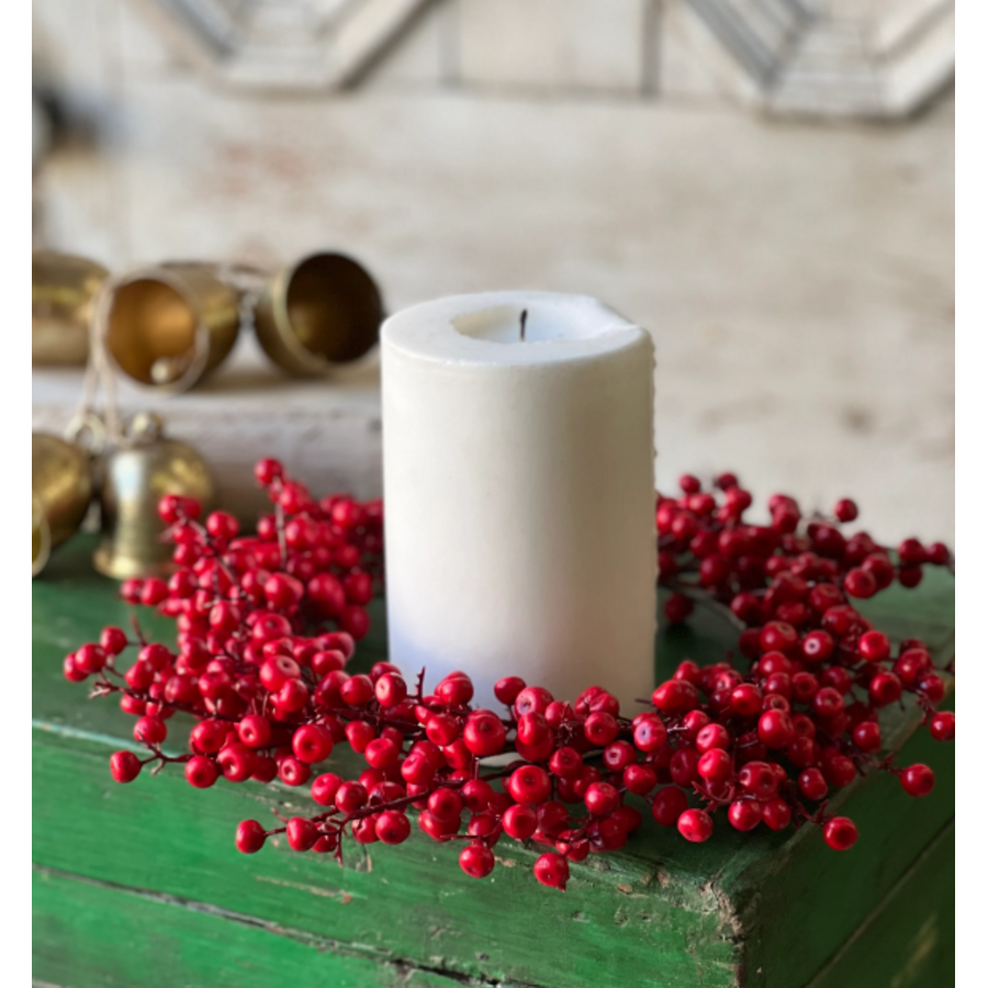 Ruby Rushberry Candle Ring