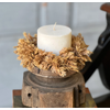 Sungold Candle Ring 6"