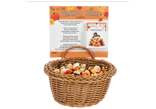 Thankful Turkey Charm 