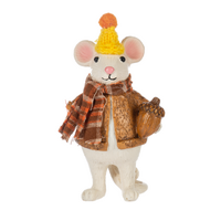 Fall Mice Figurine