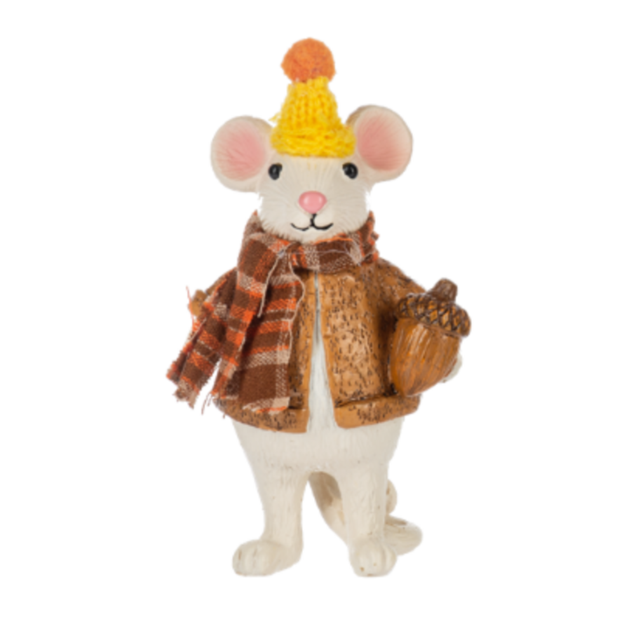 Fall Mice Figurine