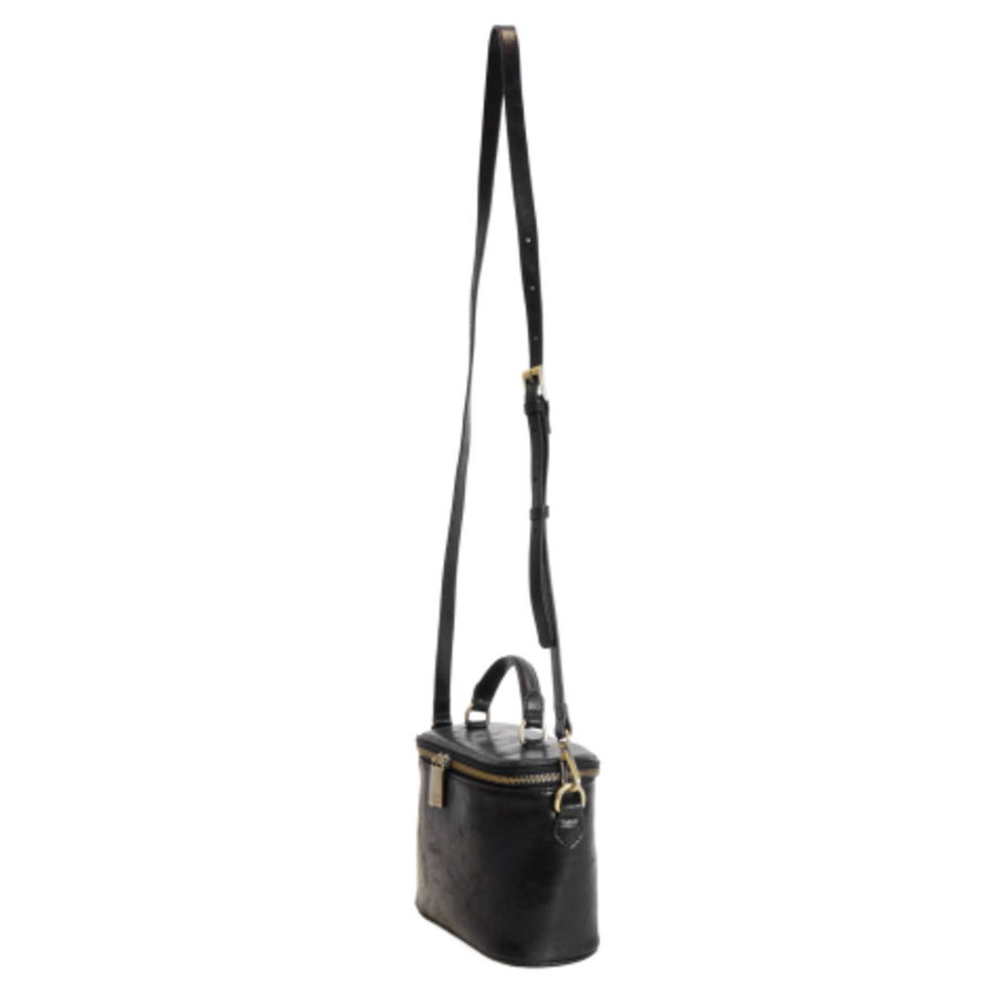 Vegan Leather Vanity Case Crossbody