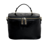 Vegan Leather Vanity Case Crossbody