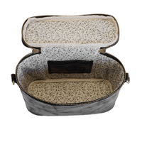 Vegan Leather Vanity Case Crossbody