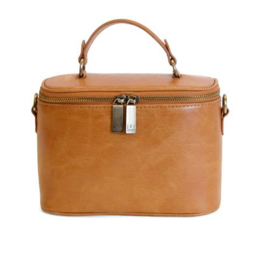 Vegan Leather Vanity Case Crossbody