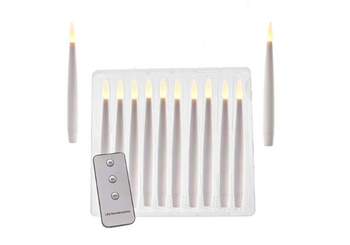  Kurt Adler 10 PC  Floating Candle String Ornament 